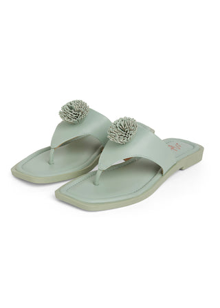 Stella Sea Green Flats