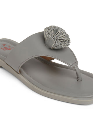 Stella Grey Flats