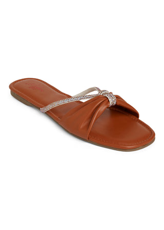 Sage Tan Flats