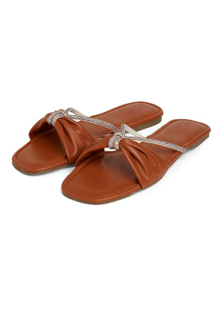 Sage Tan Flats