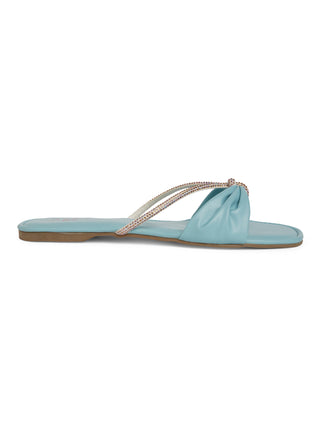 Sage Sky Blue Flats