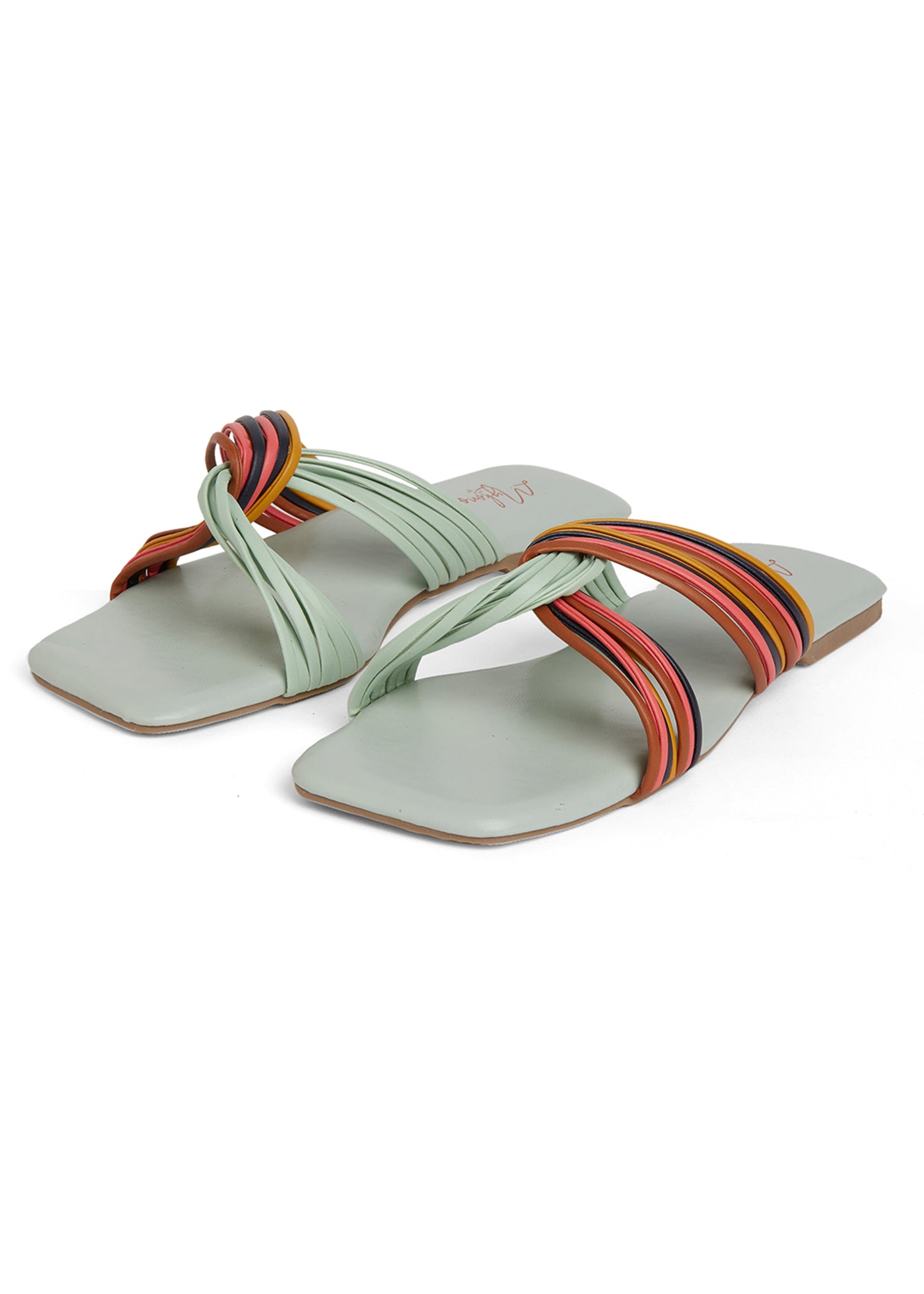 Millie Lattice Flat Sandal - Sustainable Shoes | Reformation