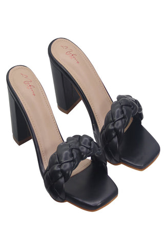 Clara Black Heels