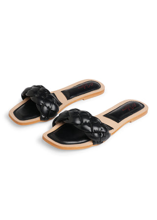 Sonnet Black Flats