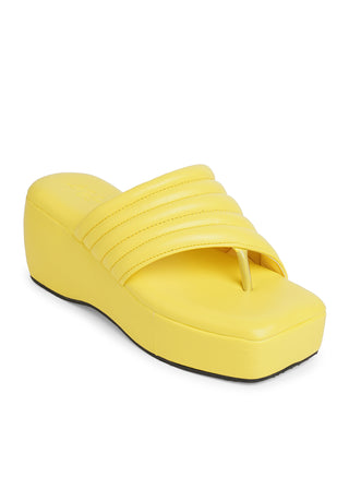 Sable Yellow Heels