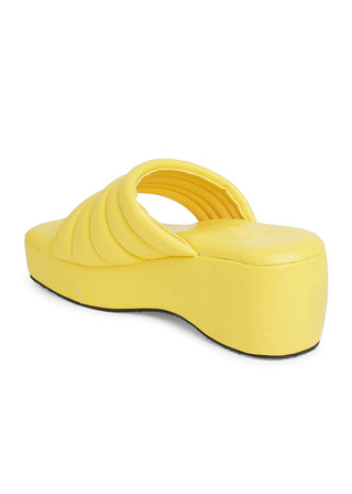 Sable Yellow Heels