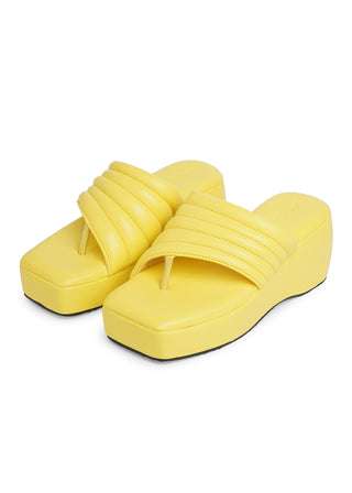 Sable Yellow Heels