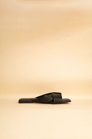 Aster Black Flats